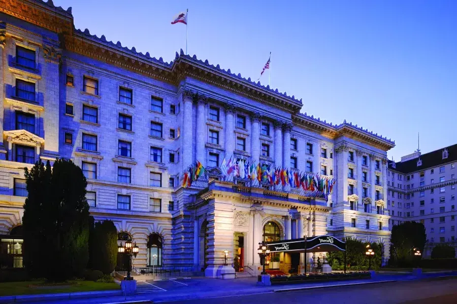 Extérieur de l'hôtel Fairmont